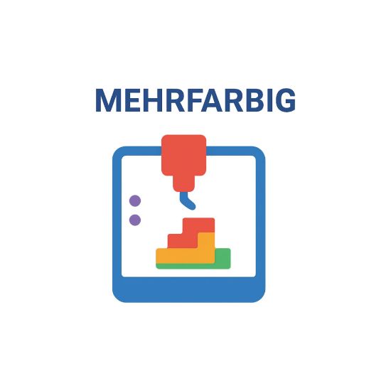 Bild von Mehrfarbig